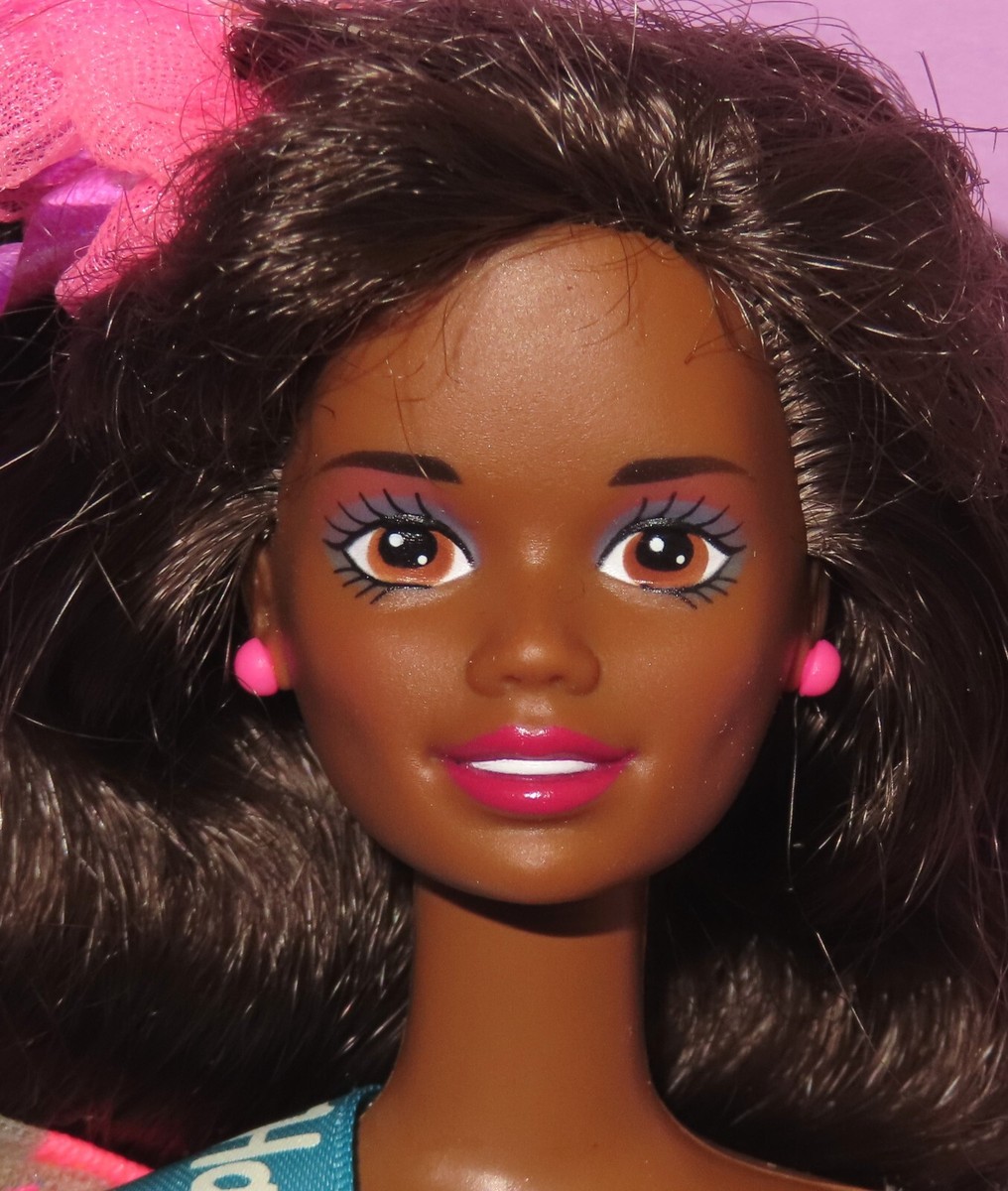 Barbie Christie Doll African American Black AA 1990s Happy Barbie Christie Doll African American Black AA 1990s Happy