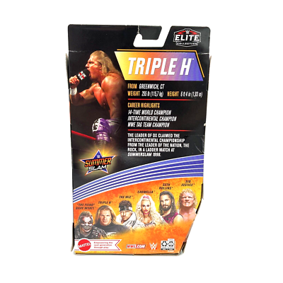 WWE Triple H Elite SummerSlam Series 86 Figure D-Generation X DX