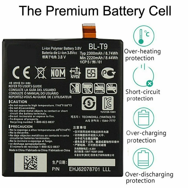 2300mah High Quality Bl T9 Battery For Google Nexus 5 Lg D0 D1 For Sale Online Ebay
