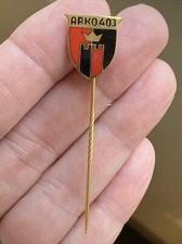 RARE WWII STICKPIN ARKO 403 WEHRMACHT Army Division Germany