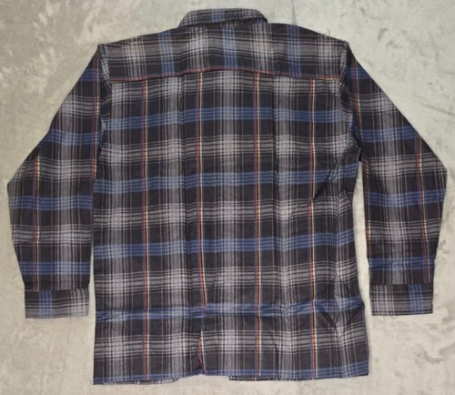 Saugatuck Dry Goods Flannel Shirt Men's VTG 90's Never Worn Lumberjack Plaid L - Picture 9 of 18