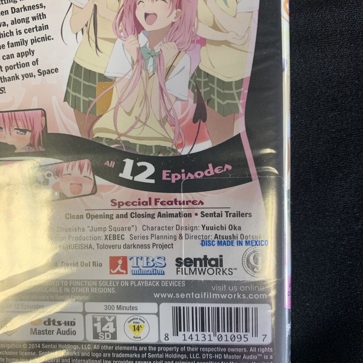 To Love-Ru: Season 1, To Love-Ru: Motto, To Love Ru: Darkness 1