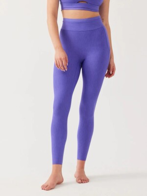 Outdoor Voices Women's TechSweat Thrive 7/8 Leggings Size XS Purple