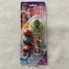 Disney Princess Tiana Pop Ups! Lollipop Candy Dispenser - New Sealed Collectible