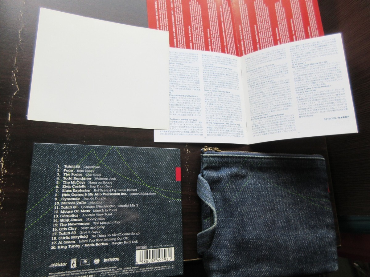 Unusual Sounds for Levi's Selected by Tahiti 80 Japan CD w Denim