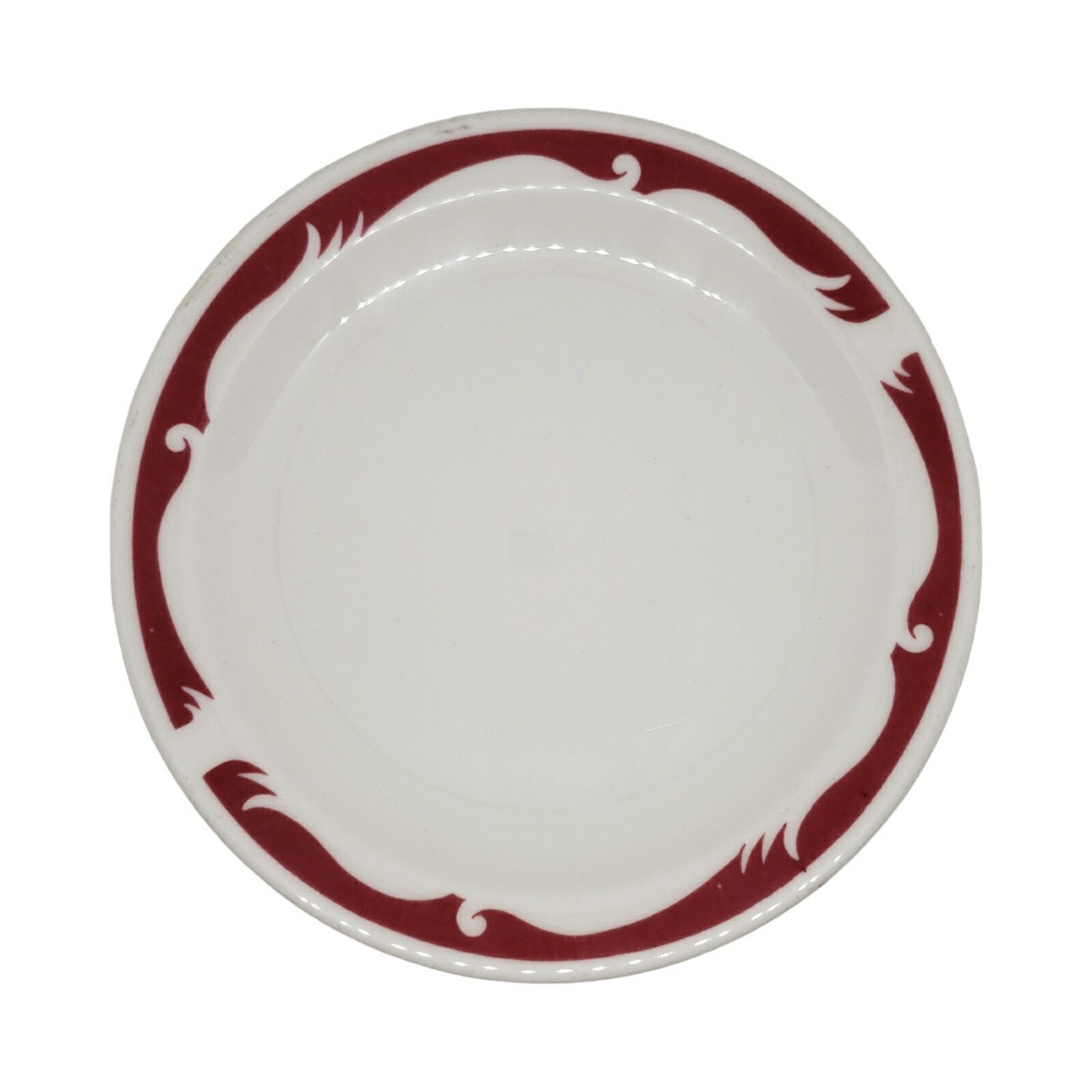 Homer Laughlin Red Rim BEST CHINA Dinner Plate Restaurant Ware