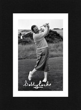 8X6 Mount BOBBY LOCKE Signed PHOTO Print Gift Ready To Frame OPEN GOLF