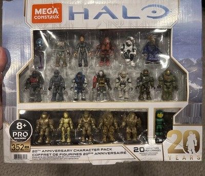 Mega Construx HALO 20th Anniversary Mini Fig Character Pack New