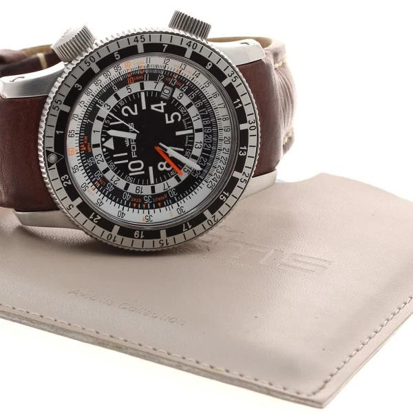 Breguet — Fortis B-47 Calculator 666.10.148 47mm SS Black Dial Automatic Watch #C7764