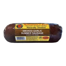 Wisconsin's Best - 12oz. Smoked Garlic Summer Sausage