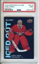 Carey Price #IO-CP Iced Out 20219-20 Allure Hockey Upper Deck Canadiens PSA 9