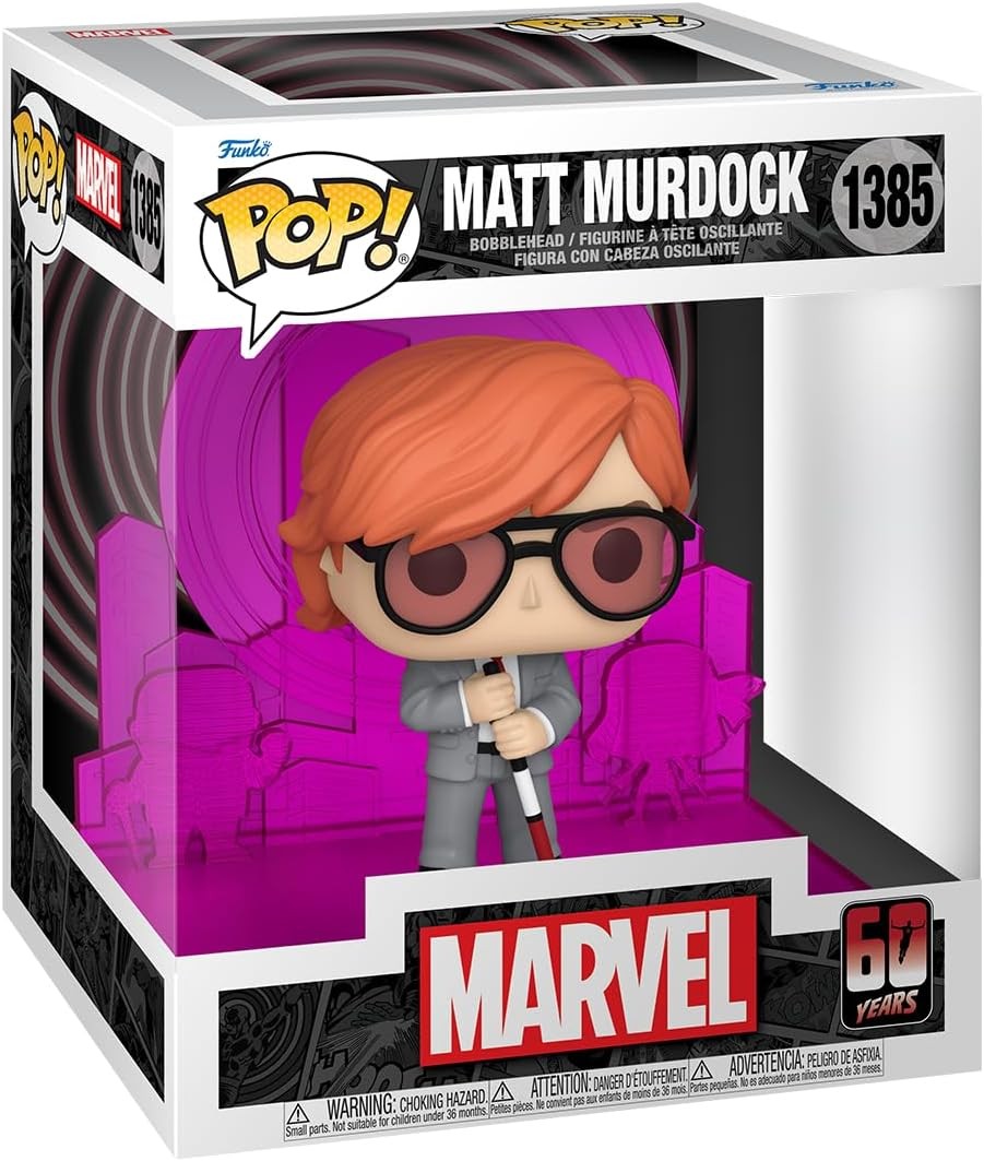 Funko Pop Marvel デアデビル マット・ マードック　2体セット Funko Pop! Deluxe: Dd 60th– Matt Murdock With Radar - Daredevil