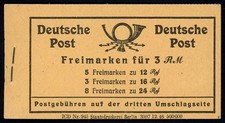 All. Besetzung MH 50 RLV XLVI postfrisch Markenheftchen Ziffernserie 1946 776