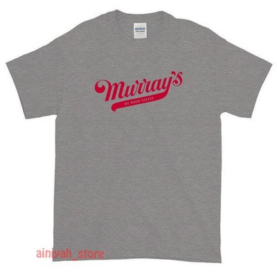 New Murray s Cheese Logo Men's Funny T-Shirt USA Size S-XXL