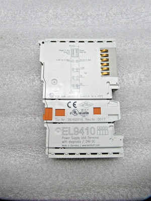 Beckhoff EL9410 Power supply Terminal for E-bus, with Diagnostics (Free Shipp)