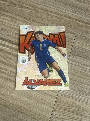 2024 Panini Donruss Fifa Kaboom! #7 Julian Alvarez SP Case Hit