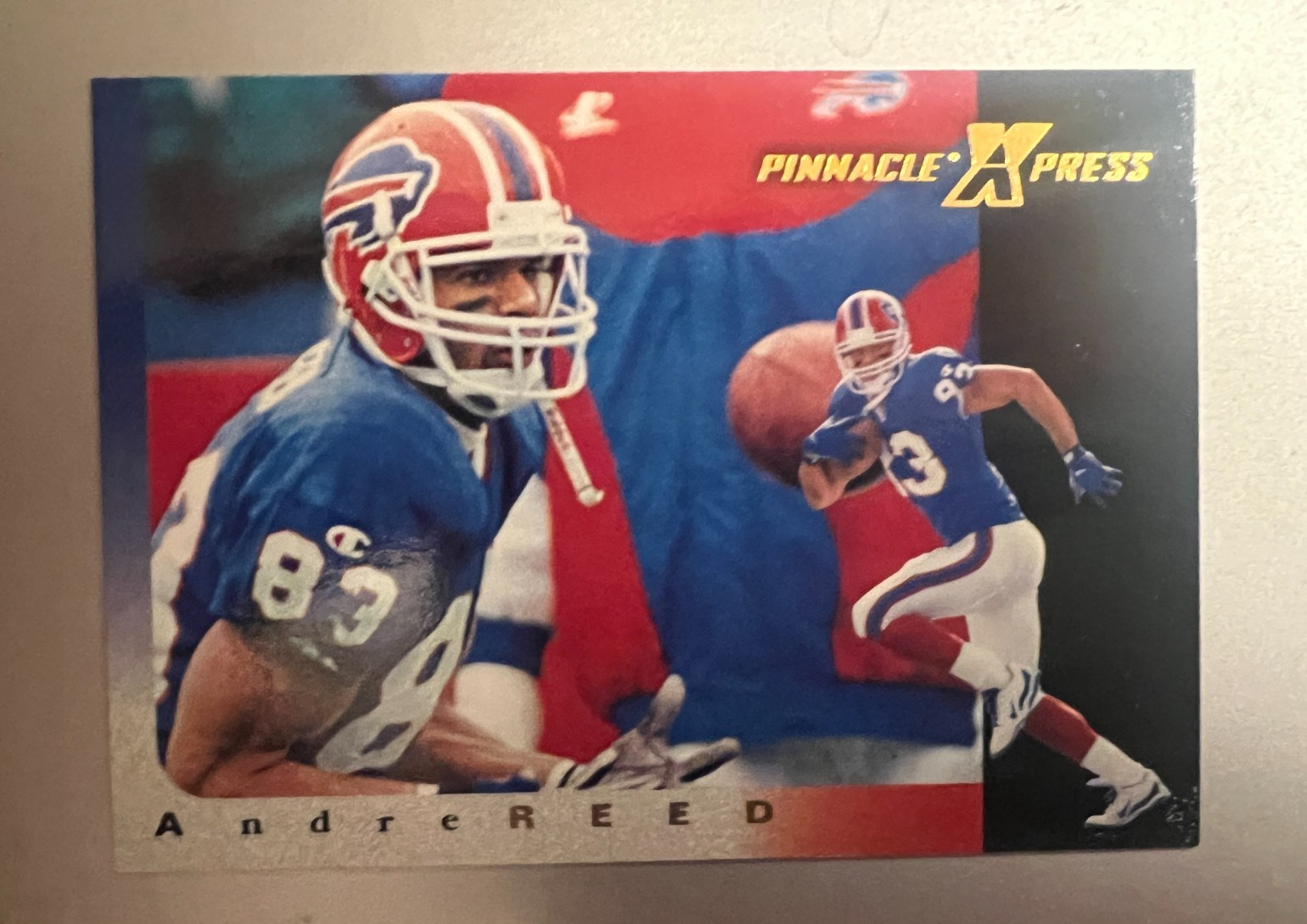 QTY: 1997 Pinnacle X-Press - Andre Reed ( Buffalo Bills ) #107