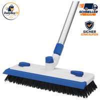 Schrubber Mit Stiel 3 In 1 Fugenreiniger Teleskop 140 Cm FüR Bad Terrasse KüChe