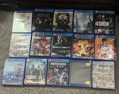 PS4 Game Lot Bundle - Rare Delisted Titles & PS5 Upgrades Included