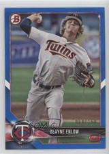 2018 Bowman Prospects Blue 60/150 Blayne Enlow #BP141 3q5