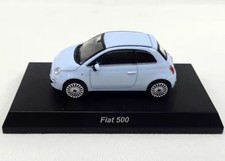 Kyosho Fiat 500 Mini Car Collection 1/64 Sky Blue Circle K Limited Diecast Model