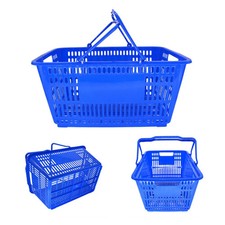 Factory Price Supermarket 20 L Shopping Plastic Baskets for Retail Stores