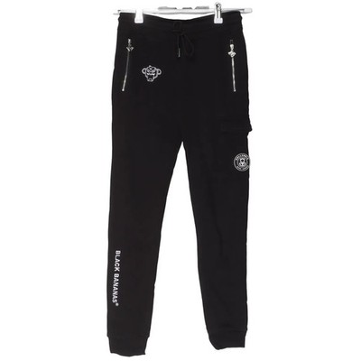 Black Bananas, Jogginghose, Größe: 164, Schwarz, Baumwolle/Polyester, Print #rDv