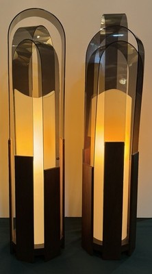 Vintage 2- Mid Century Modern table lamp by Modeline - Read