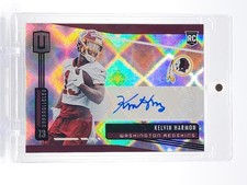 KELVIN HARMON 2019 PANINI UNPARALLELED ROOKIE SIGNATURE #239 REDSKINS Q2846