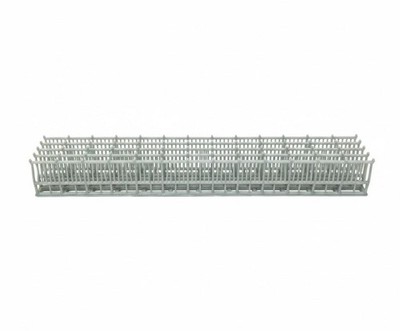 N scale 1/160 6 ft tall wrought iron fence 5 pcs over 25 inches  N2003