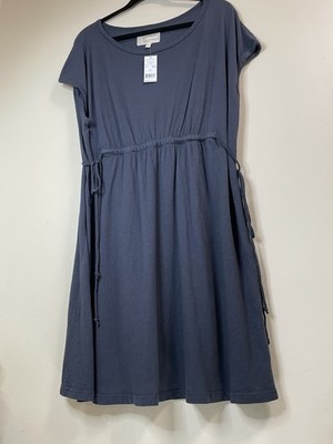 Current/Elliott The Sawyer Dress Vintage Salute Slate Blue NWT Size 0 MSRP $158 
