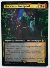 The Master, Multiplied (Extended Art)(Surge Foil) Doctor Who Magic, MTG (1020)
