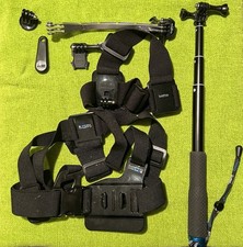 GoPro Zubehör Set – Brustgurt, Kopfgurt & Selfie Stick