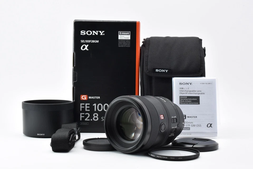 [Presque inutilisé] Objectif Sony FE 100mm f/2.8 STF GM OSS du JAPON 1163 - Photo 1/4
