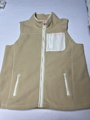 Vineyard Vines Sherpa Patch Pocket Vest Women s XL