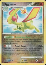 Flygon 5/132 Rare Secret Wonders Pokemon Reverse Holo Heavily Played