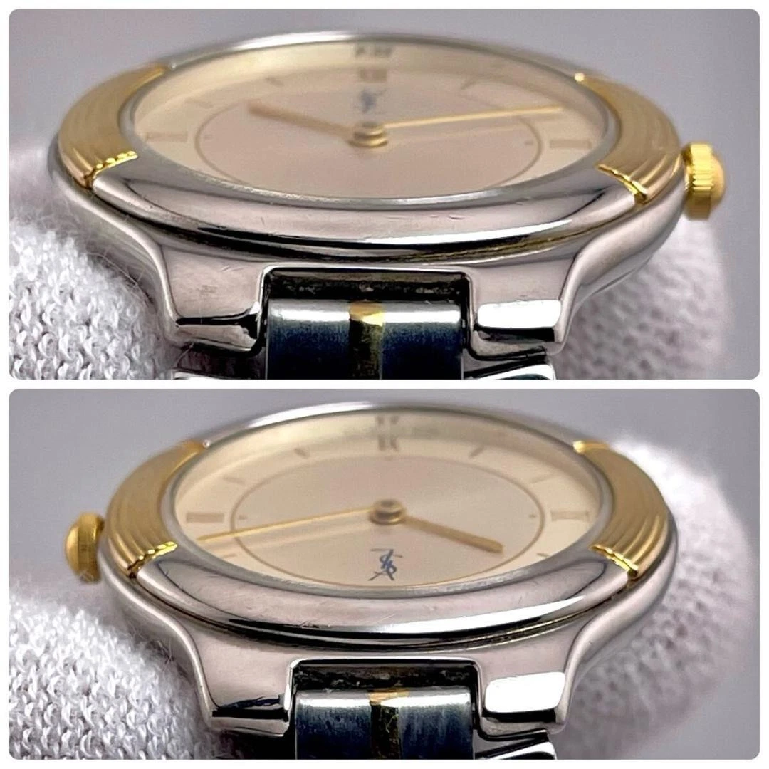 SAINT LAURENT (YSL) Orologio uomo Yves Saint Laurent oro romano a batteria