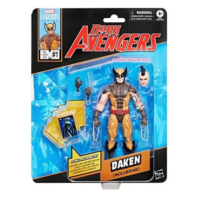 Hasbro Marvel Legends Dark Avengers Actionfigur Daken (Wolverine)