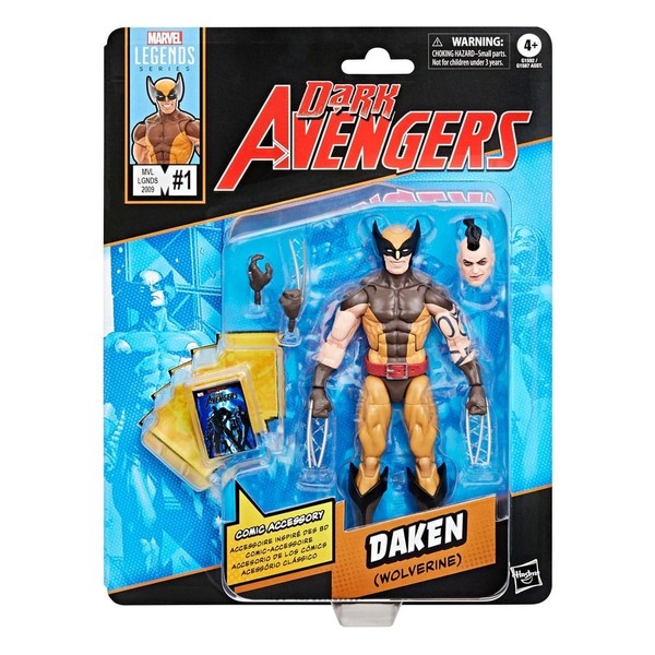Hasbro Marvel Legends Dark Avengers Actionfigur Daken (Wolverine)-image