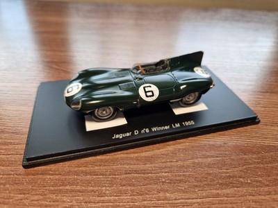 Spark Jaguar D-Type #6 Winner Le Mans 1955 Hawthorn / Bueb 1:43 OVP