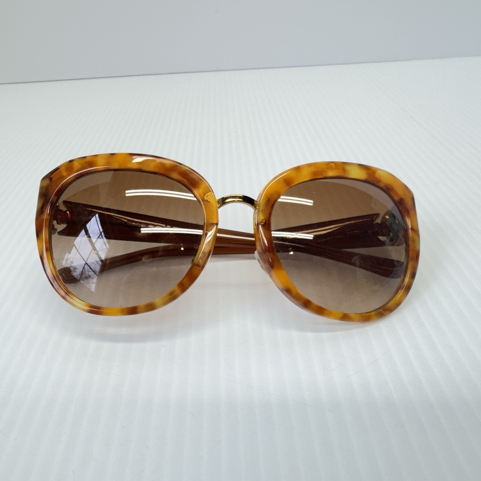 Tory Burch Sunglasses TY 7124 172513 Amber Tort, Size 56-21-140