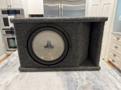 JL Audio CP112G-W1v2 PowerWedge  Enclosure W/12'' JL-W1v2-4 Subwoofer 300 Watts