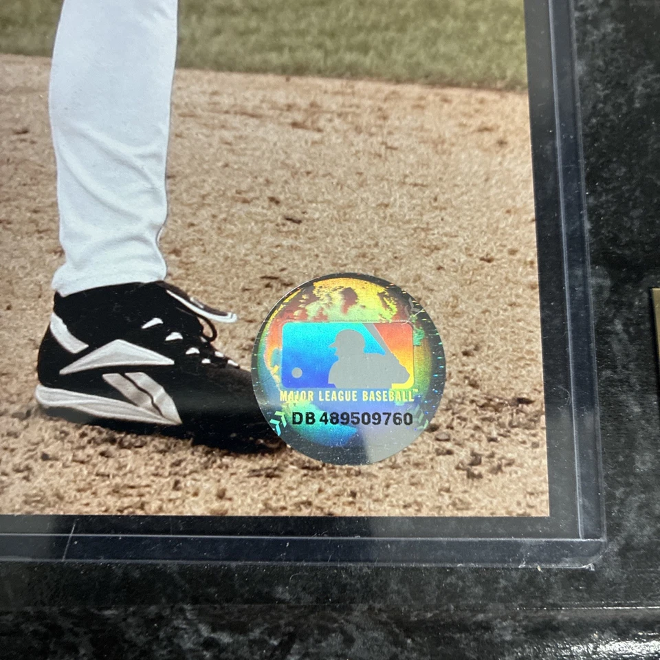 ⚾️ PLACA FOTO Y TARJETAS VINTAGE MLB TIGRES DETROIT JUSTIN VERLANDER 12" X 15" 👀 Foto 3 de 4