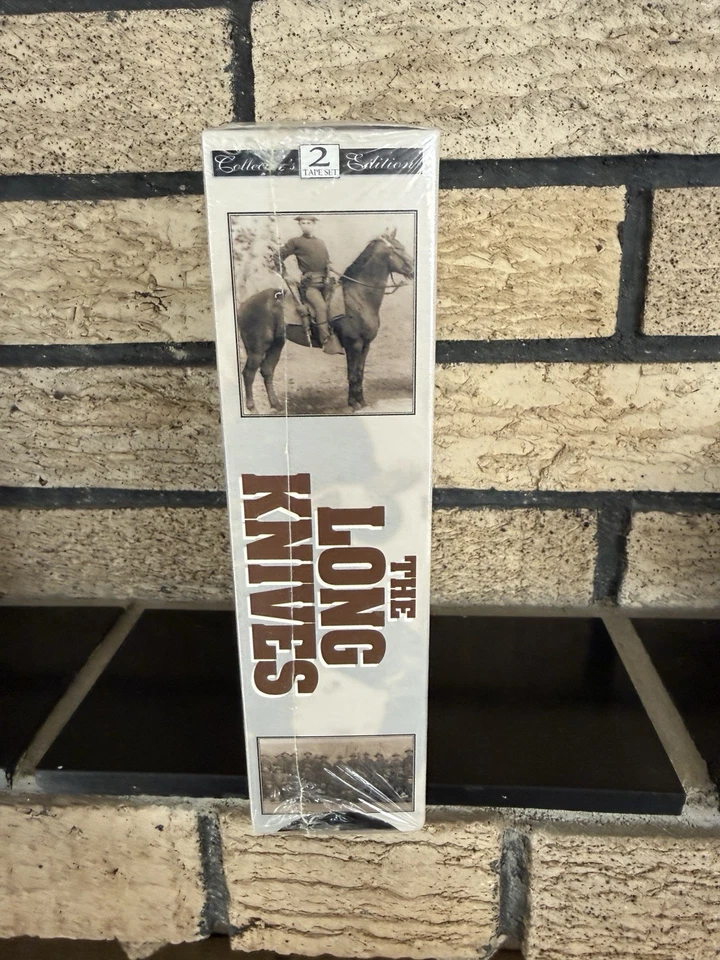 1994 The Long Knives VHS 2 Tape Set Collectors Edition U.S. Cavalry Old West New - Image 2 of 4