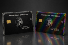 Small Chip Credit Card Skin Amex Black Vinyl Decal Sticker