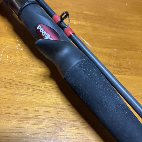 Megabass Eight Pod 8P-762XHC Fishing Rod Abu Garcia With Rod Case Used - Imagen 6 de 10