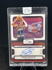 2022-23 Panini One & One - Jabari Smith Jr. RC TEAM TITAN AUTO PURPLE /35 SEALED