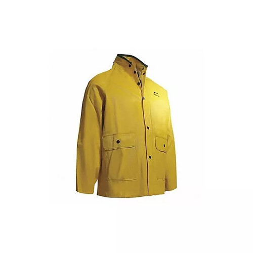 ONGUARD 7603200.XL Collared Rain Jacket XL PVC Polyester