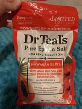 Dr Teal's Epsom Salt Magnesium Soak, Limited Edition Hawaiian Bliss, 3lbs