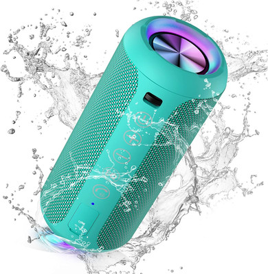 Portable Bluetooth Speakers, IPX7 Waterproof Wireless Speaker w/ 24W Loud Stereo